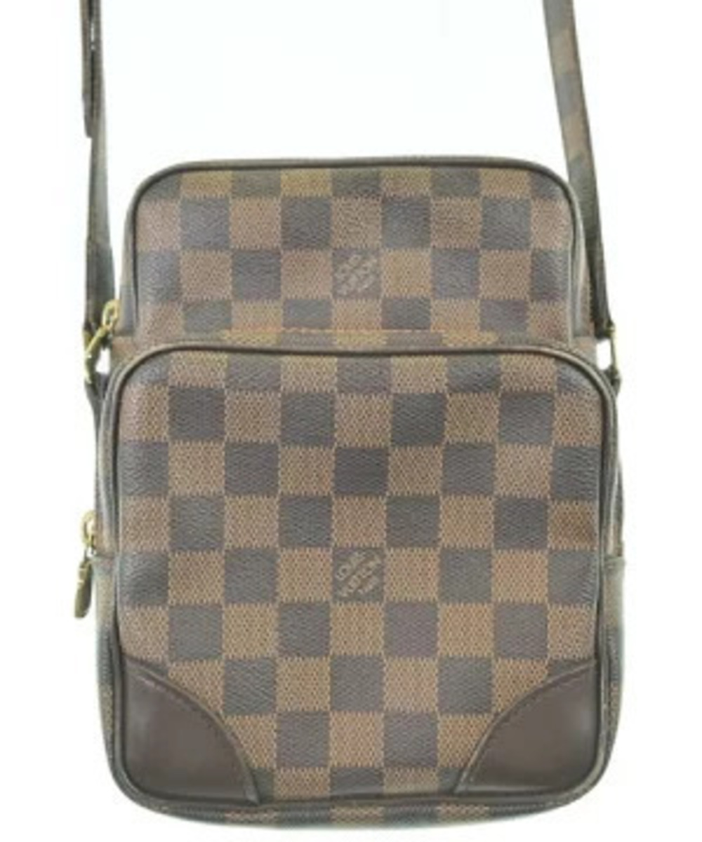 Louis Vuitton Shoulder Bag Brown All over